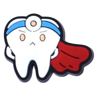 Superhero Premolar Croc Charm for Crocs | Jibbitz