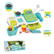 Kids supermarket cash register playset