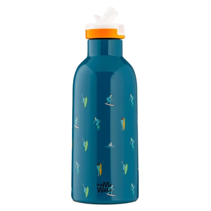 Insulated Stainless Steel Bottle, Surf 470ml Lunch Box & Water Bottles Insulated Stainless Steel Bottle, Surf 470ml Insulated Stainless Steel Bottle, Surf 470ml MAMAWATA