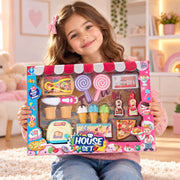 Sweet House pretend play food dessert set in gift box