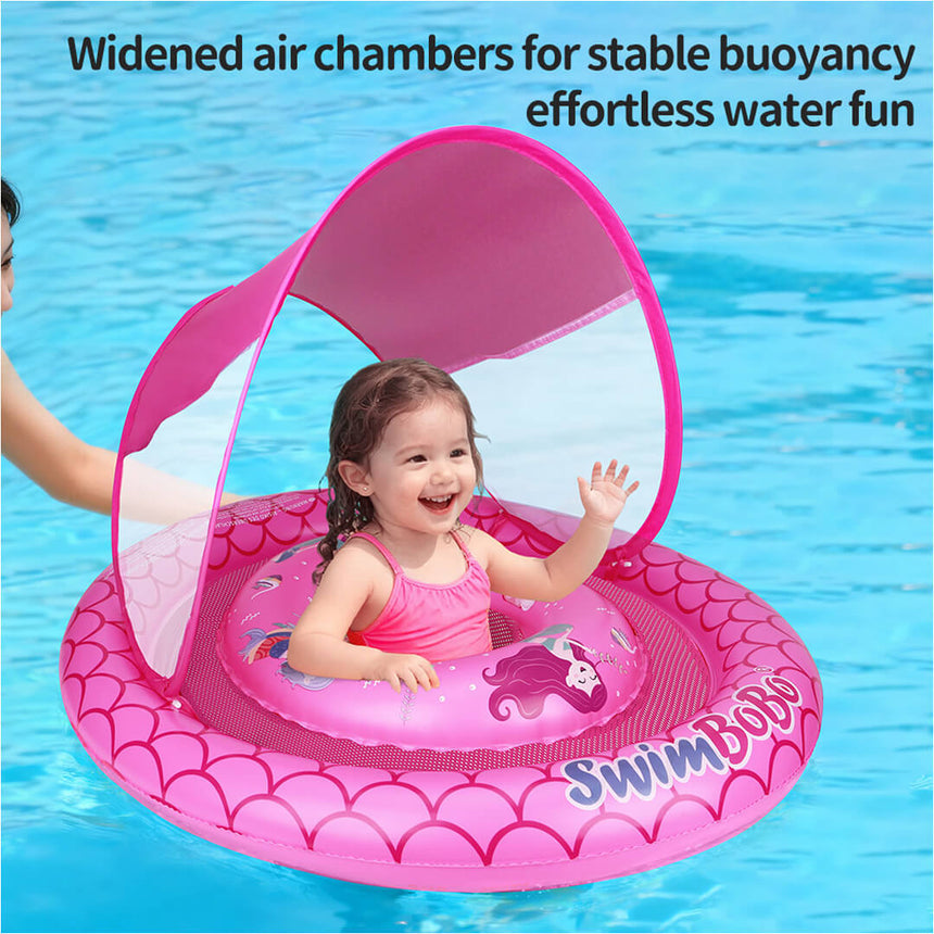 Swimbobo baby float mermaid design for girls