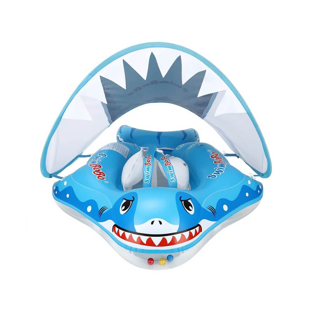 Swimbobo shark baby water float for pool or beach