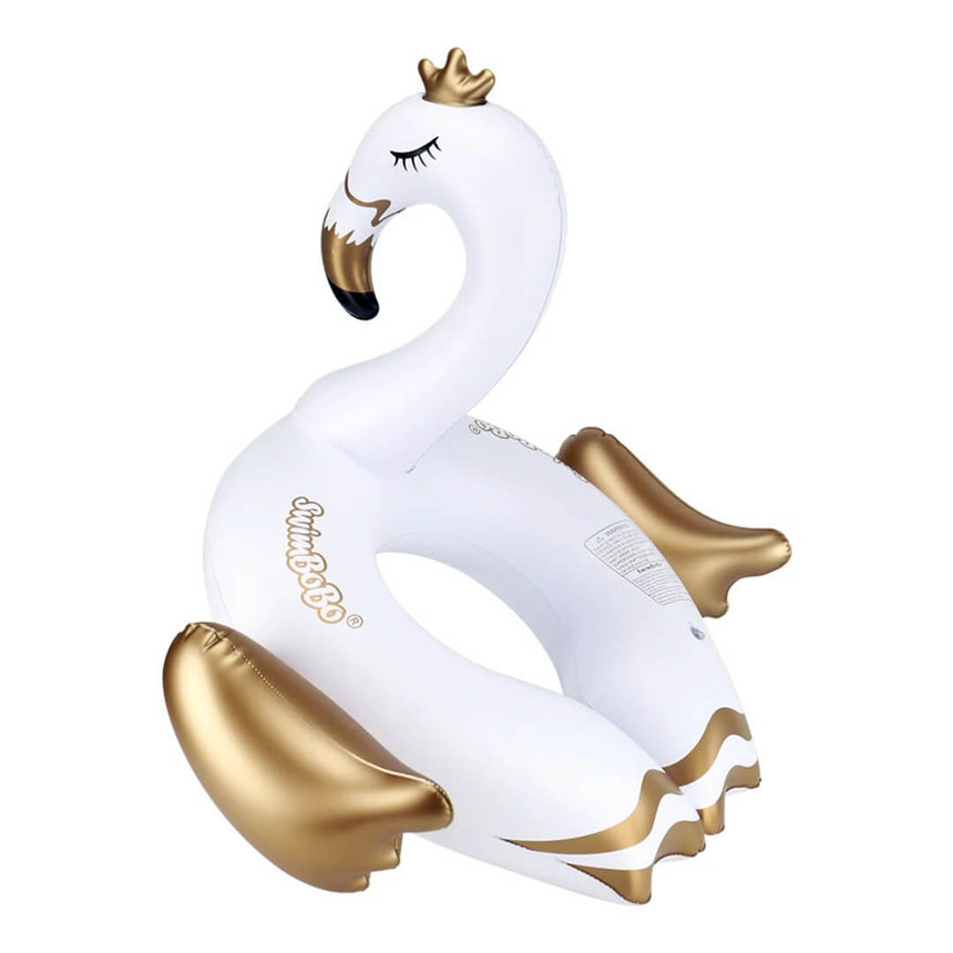 Swimbobo swan seat float for safe swimming fun