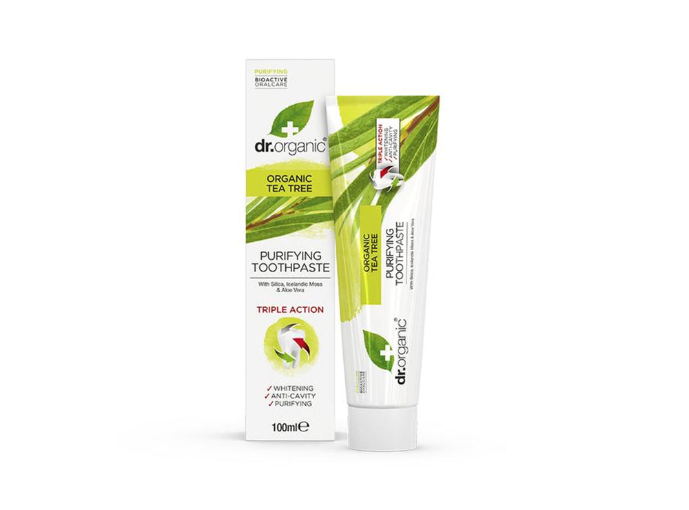 Dr Organic Tea Tree Toothpaste 100 mL