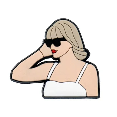 Celebrities Travis Scott XXXTentacion Drake Tupac The Weeknd Billie Eilish Taylor Swift Hatsune Miku Harry Styles Bad Bunny Croc Charm for Crocs | Jibbitz