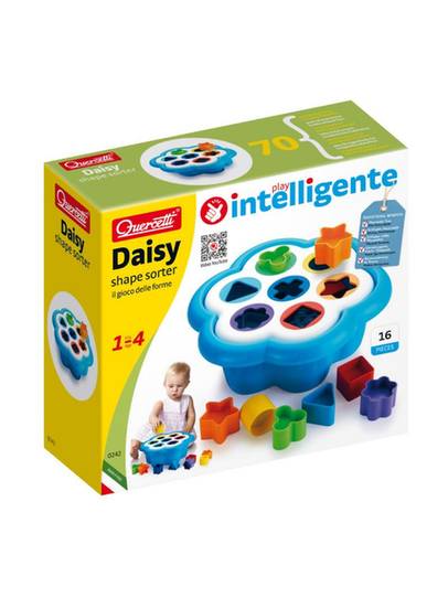 Daisy Shape Sorter Box with 14 Blocks