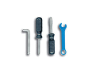 Tecno Toolbox Construction Set, 117 Pieces