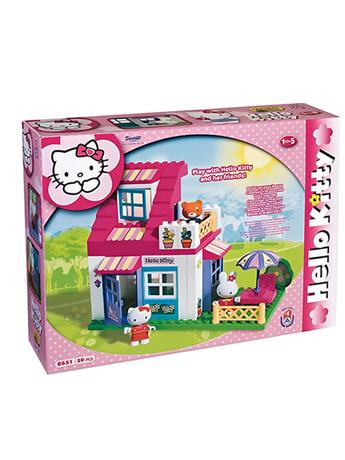 Hello Kitty House Construction Set, 59 Pieces