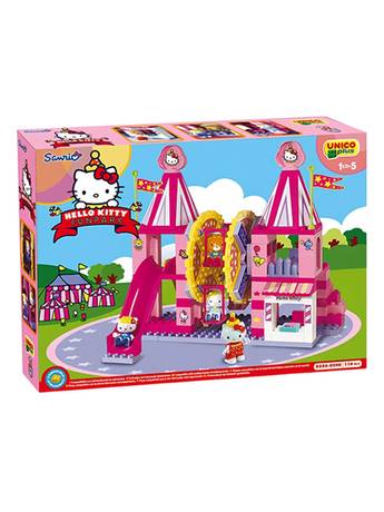 Hello Kitty Ferris Wheel Fun Park Construction Set, 114 Pieces