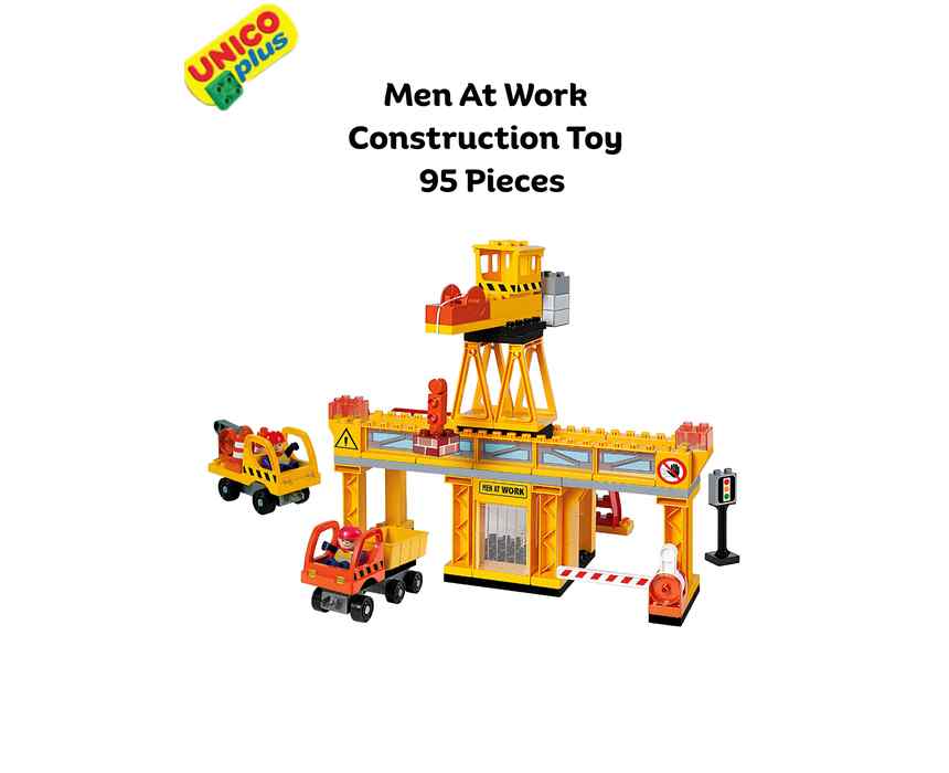 Men at Work Construction Set, 95 Pieces