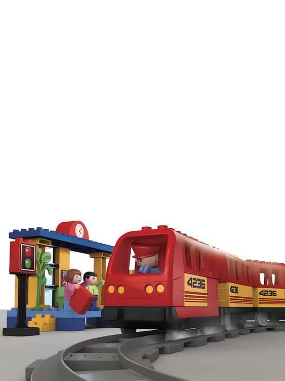 Train Construction Set, 68 Pieces