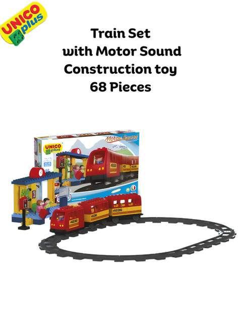 Train Construction Set, 68 Pieces