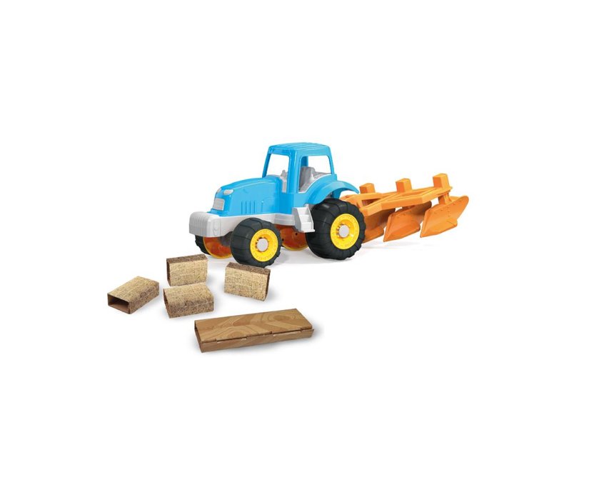 Androni Millennium Tractor with Plough, 43 cm