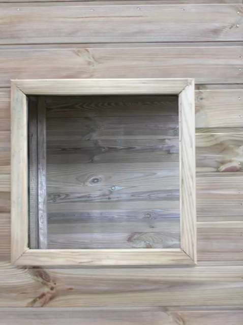 Soulet Heidi Wooden Playhouse with Bench