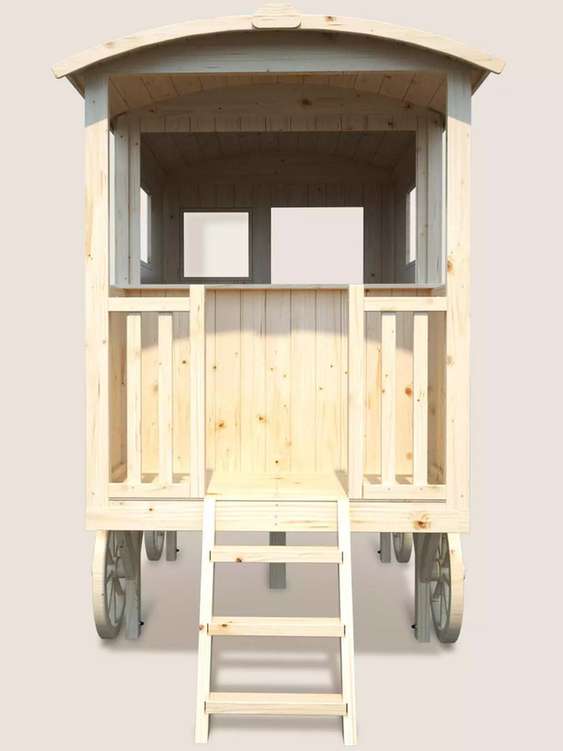 Soulet Carry Wooden Caravan Playhouse