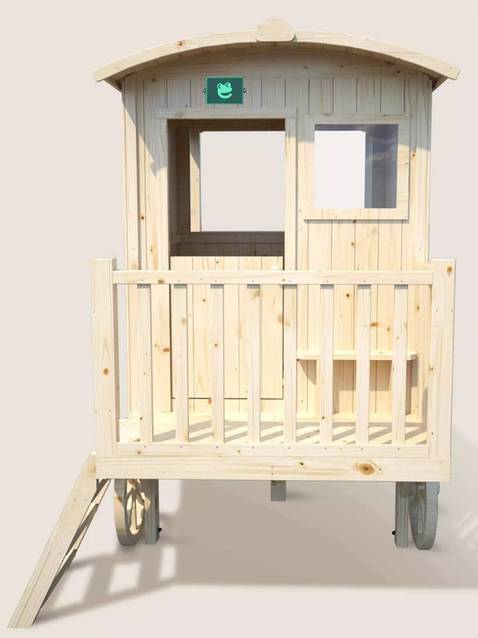 Soulet Carry Wooden Caravan Playhouse