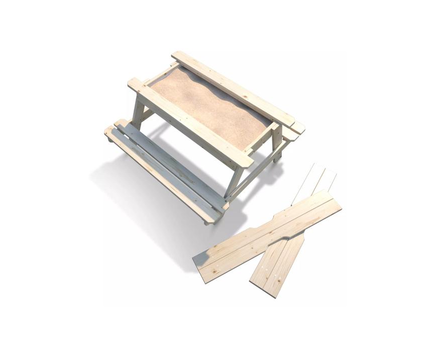 Soulet Wooden Kids Picnic Table with Integrated Sandbox