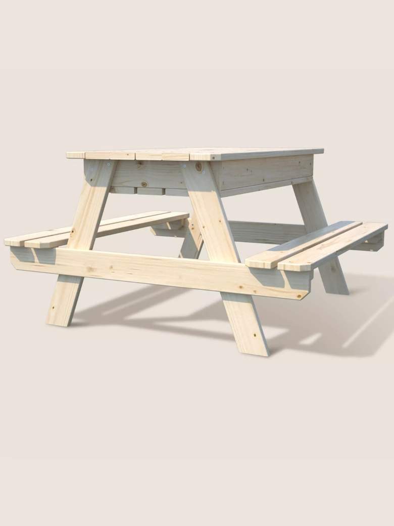 Soulet Wooden Kids Picnic Table with Integrated Sandbox