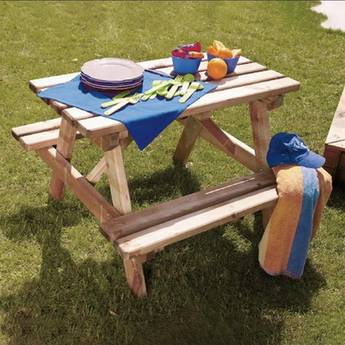 Soulet Wooden Kids Picnic Table