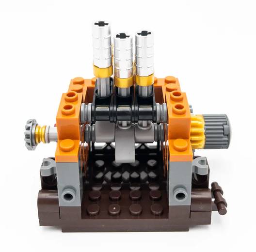 Treasure Hunt Steamship Building Bricks Set, 2500 Pieces
