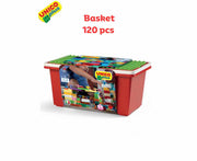 Androni Unico Plus Bricks in Storage Box, 120 Pieces