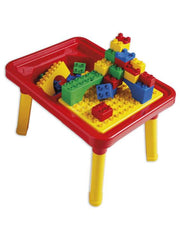 Androni Unico Plus Maxi Play Table with 31 Large Bricks