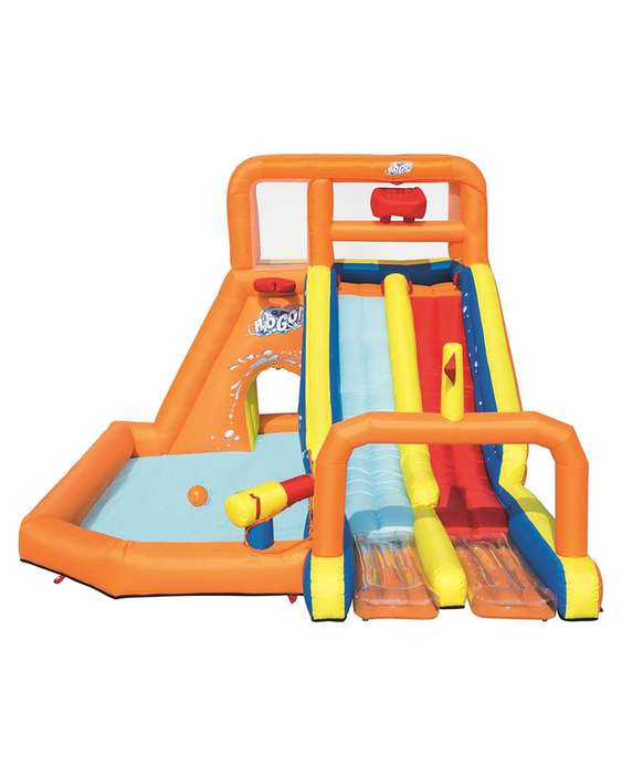 Tsunami Waves Inflatable Water Park with 2 Slides