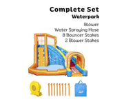 Hurricane Tunnel Blast Inflatable Mega Water Park