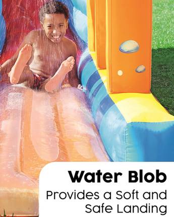Hurricane Tunnel Blast Inflatable Mega Water Park