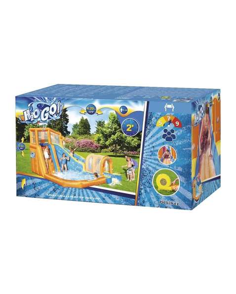 Hurricane Tunnel Blast Inflatable Mega Water Park