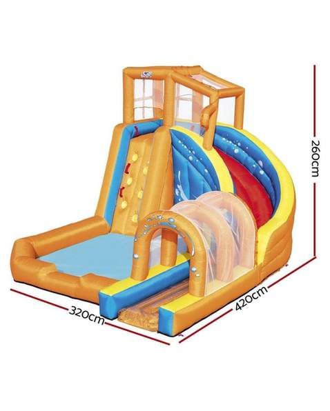 Hurricane Tunnel Blast Inflatable Mega Water Park
