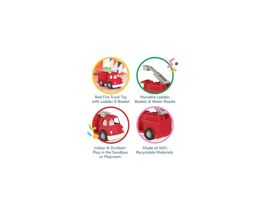 Battat Wonder Wheels Fire Truck