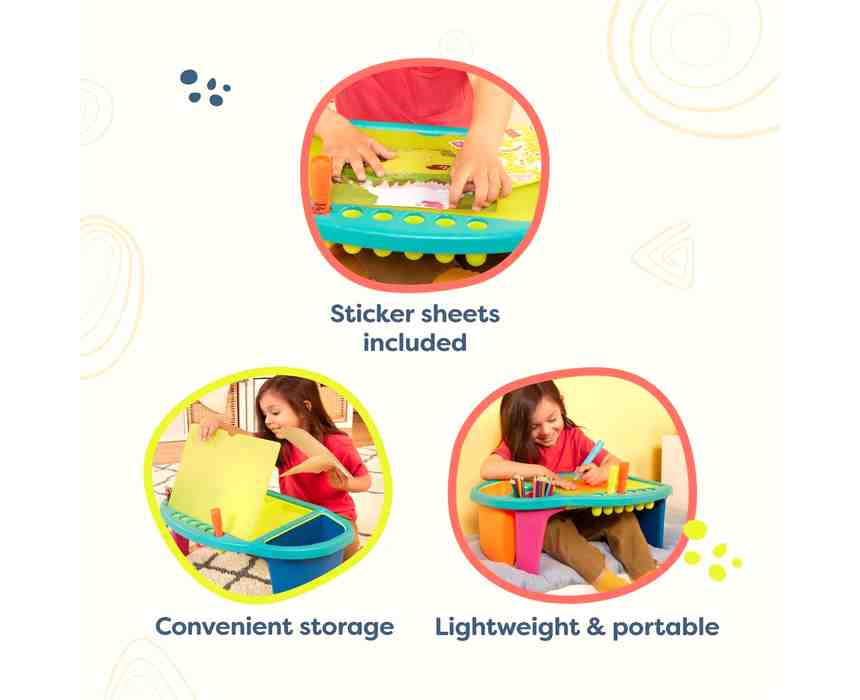 B. toys Kids Lap Desk with Storage