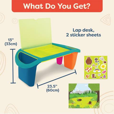 B. toys Kids Lap Desk with Storage