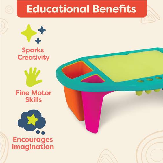 B. toys Kids Lap Desk with Storage