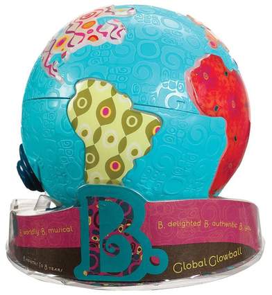 B. toys Global Glowball Musical Light-up Globe
