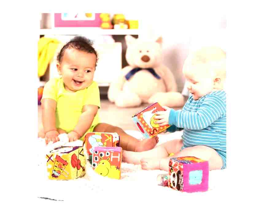 B. toys ABC Block Party Soft Blocks, 6 Pieces
