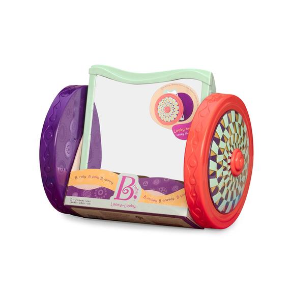 B. toys Rolling Activity Mirror for Babies