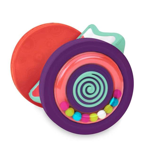 B. toys Rolling Activity Mirror for Babies