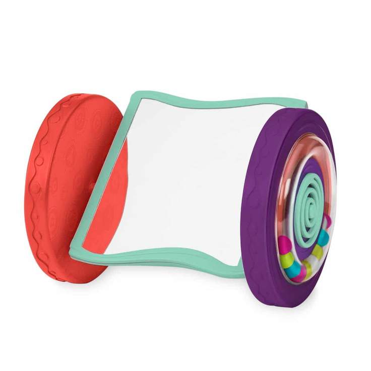 B. toys Rolling Activity Mirror for Babies
