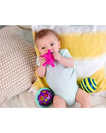 B. toys Textured Sensory Ball Set, 4 Balls