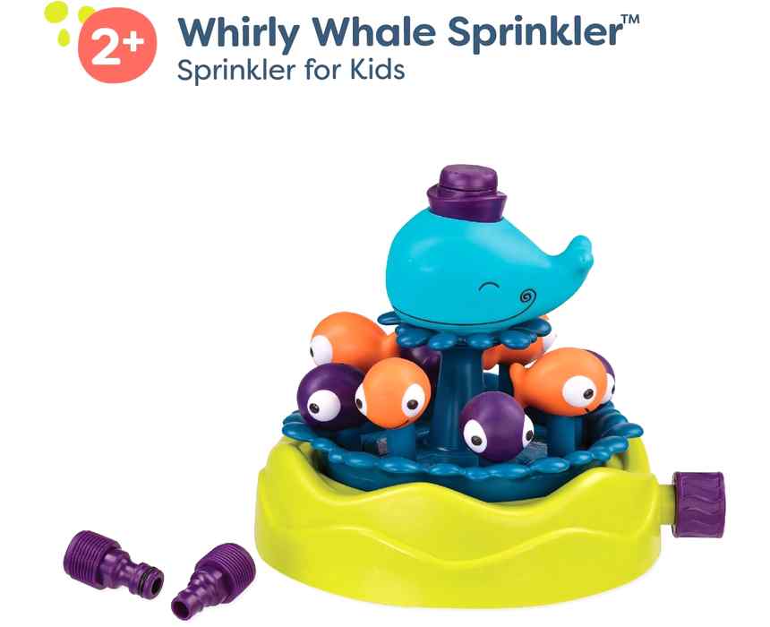 B. toys Whale Water Sprinkler