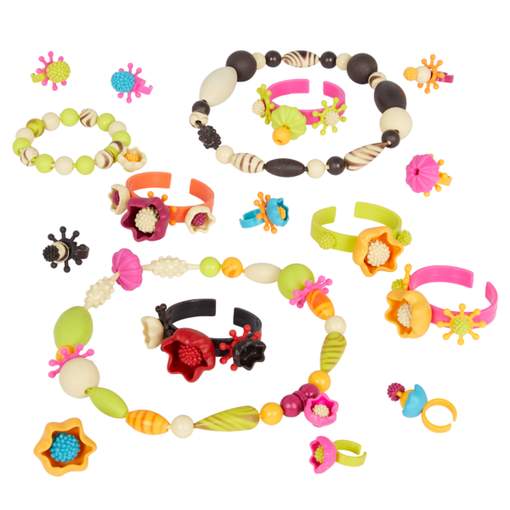 B. toys Pop Arty Jewelry Making Kit, 300 Pieces