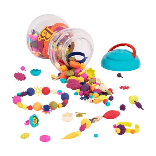 B. toys Pop Arty Jewelry Making Kit, 300 Pieces