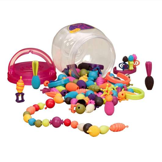 B. toys Pop Arty Jewelry Making Kit, 150 Pieces