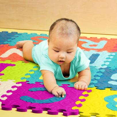 B. toys Alphabet Foam Floor Tiles, 26 Pieces