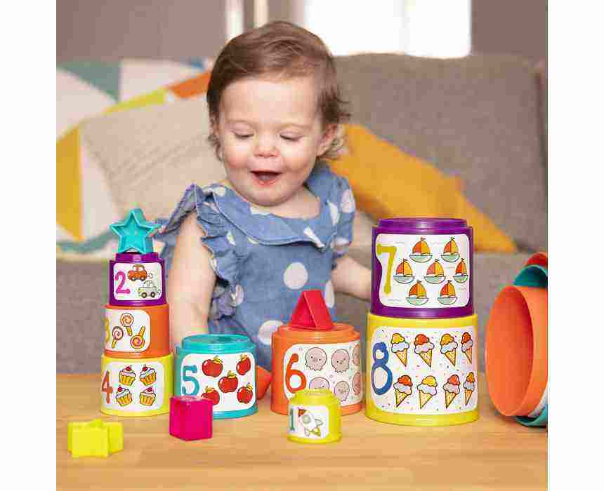 Battat Sort and Stack Cups