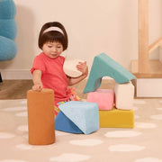 B. toys Sensory Foam Building Blocks, 8 Pieces