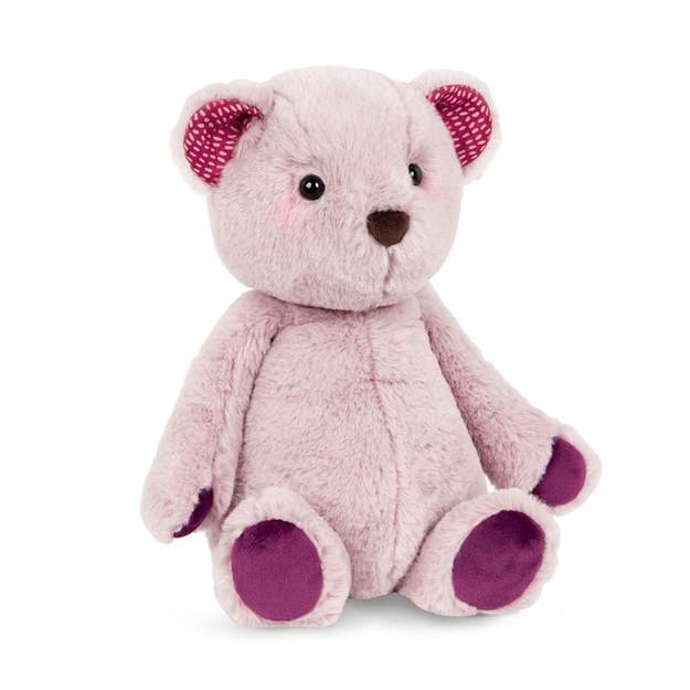 B. toys Jolly Jelly Classic Plush Bear, Violet