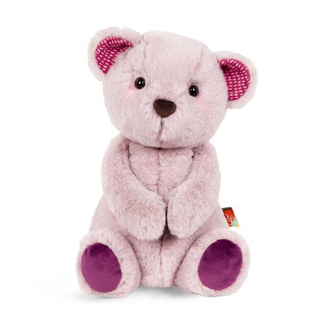 B. toys Jolly Jelly Classic Plush Bear, Violet